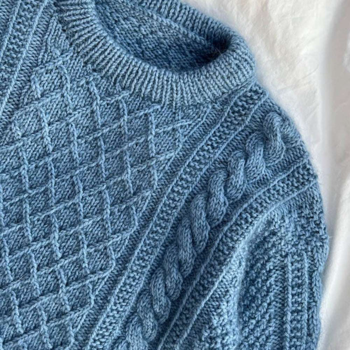 Moby Sweater Junior Knitting Pattern - PetiteKnit-Pattern-Wild and Woolly Yarns