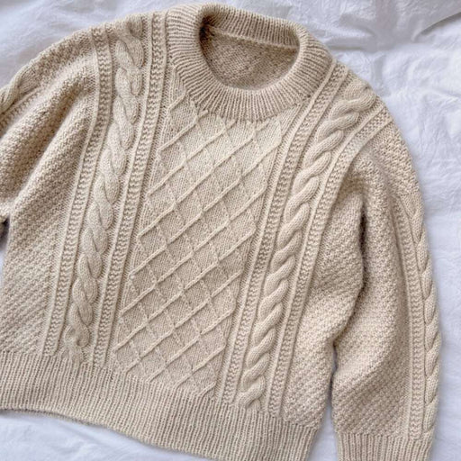 Moby Sweater Knitting Pattern - PetiteKnit-Pattern-Wild and Woolly Yarns
