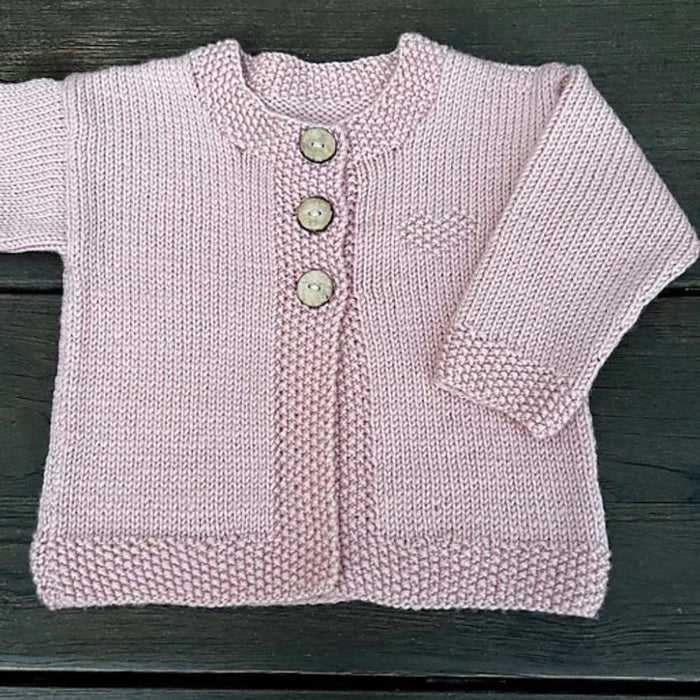 Molly Cardigan Knitting Pattern- 8 Ply-Needlecraft Patterns-Kiwi Stitch & Knit Co-Printed-Wild & Woolly Yarns