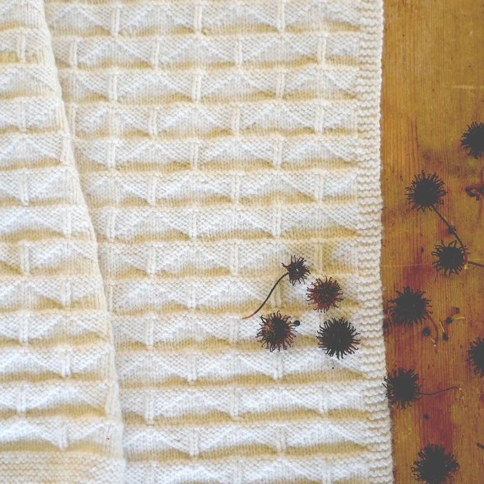 Mountains & Valleys Blanket Knitting Pattern - 8Ply (BC106)-Pattern-Wild and Woolly Yarns