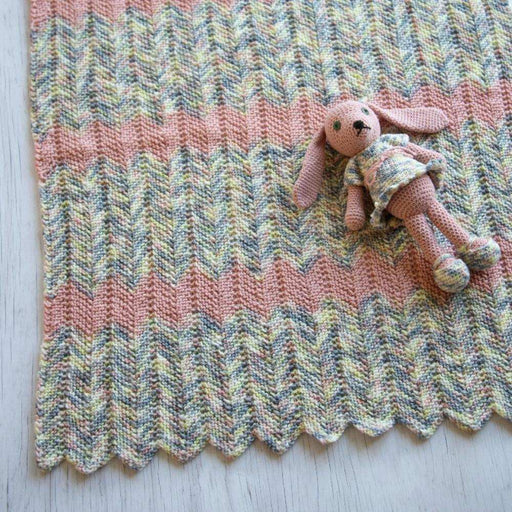 New Zealand Merino Baby Bunny Blanket & Bunny Toy Pattern (K3071)-Needlecraft Patterns-Wentworth Distributors-Printed Pattern – Posted-Wild & Woolly Yarns