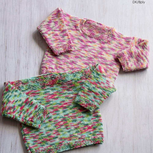 New Zealand Merino Baby & Kids Sweater Knitting Pattern (K3063)-Needlecraft Patterns-Wentworth Distributors-Printed Pattern – Posted-Wild & Woolly Yarns