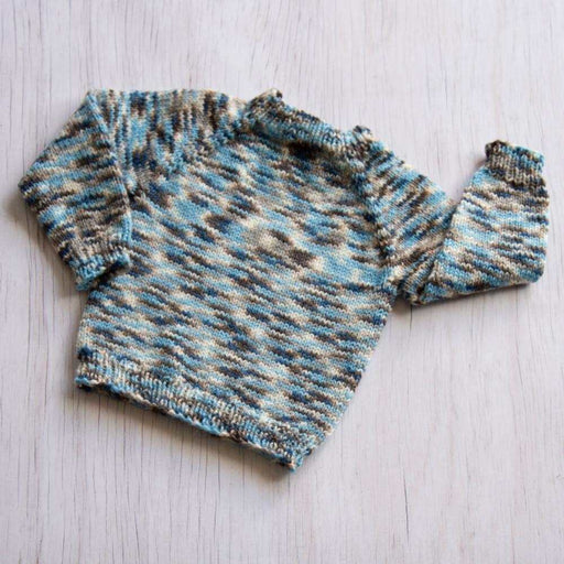 New Zealand Merino Baby Raglan Jumper Knitting Pattern (K3070)-Needlecraft Patterns-Wentworth Distributors-Printed Pattern – Posted-Wild & Woolly Yarns