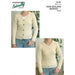 New Zealand Merino Chunky Raglan Sweater & Cardigan Pattern (N1781)-Needlecraft Patterns-Wentworth Distributors-Printed-Wild & Woolly Yarns