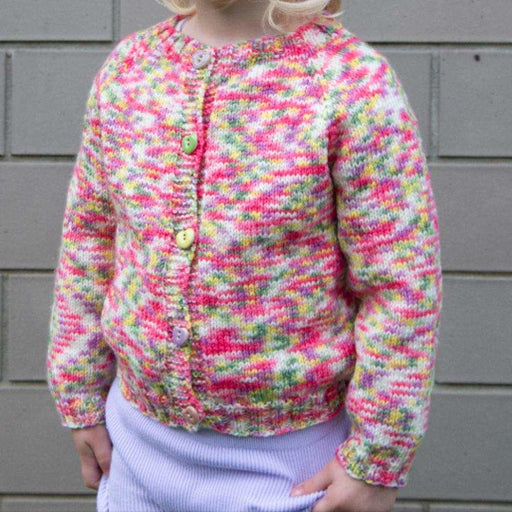 New Zealand Merino Kids Top Down Cardigan Knitting Pattern (K3067)-Needlecraft Patterns-Wentworth Distributors-Printed Pattern – Posted-Wild & Woolly Yarns