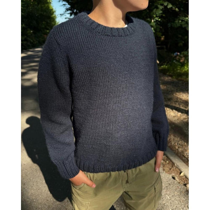 Niels Sweater Junior Knitting Pattern - PetiteKnit-Needlecraft Patterns-PetiteKnit-Wild & Woolly Yarns
