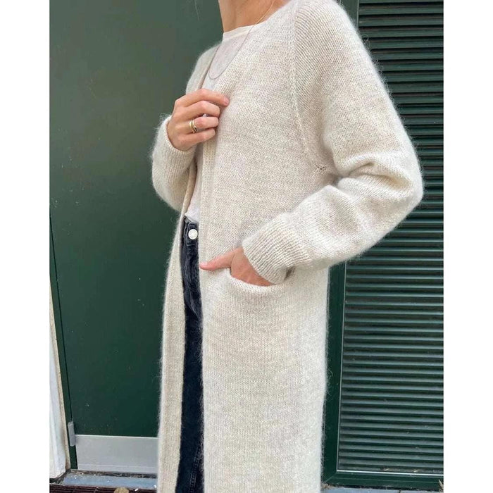 No Frills Cardigan Knitting Pattern - PetiteKnits-Needlecraft Patterns-PetiteKnit-Wild & Woolly Yarns
