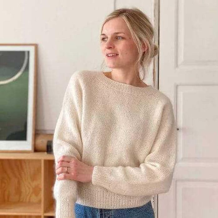 No Frills Sweater Knitting Pattern - PetiteKnit-Needlecraft Patterns-PetiteKnit-Wild & Woolly Yarns