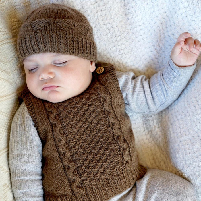 Noa Vest and Hat Knitting Pattern (BC143)-Needlecraft Patterns-Lisa F Design-Wild & Woolly Yarns