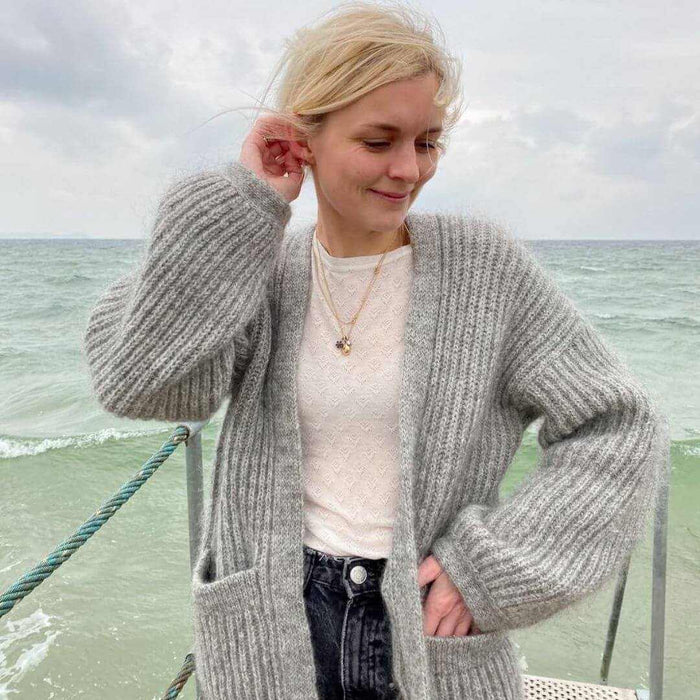 November Jacket Knitting Pattern - PetiteKnit-Pattern-Wild and Woolly Yarns