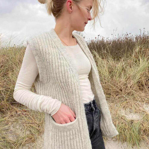 November Vest Knitting Pattern - PetiteKnit-Pattern-Wild and Woolly Yarns