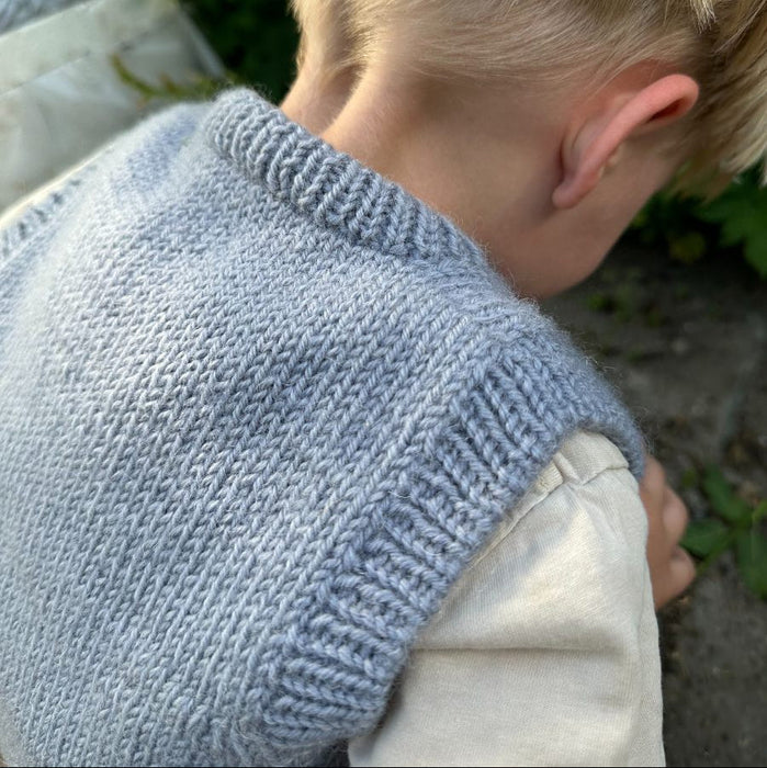 Novice Slipover Junior Knitting Pattern - PetiteKnit-Needlecraft Patterns-PetiteKnit-Wild &amp; Woolly Yarns