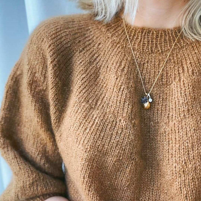 Novice Sweater Mohair Edition Knitting Pattern - PetiteKnit-Pattern-Wild and Woolly Yarns