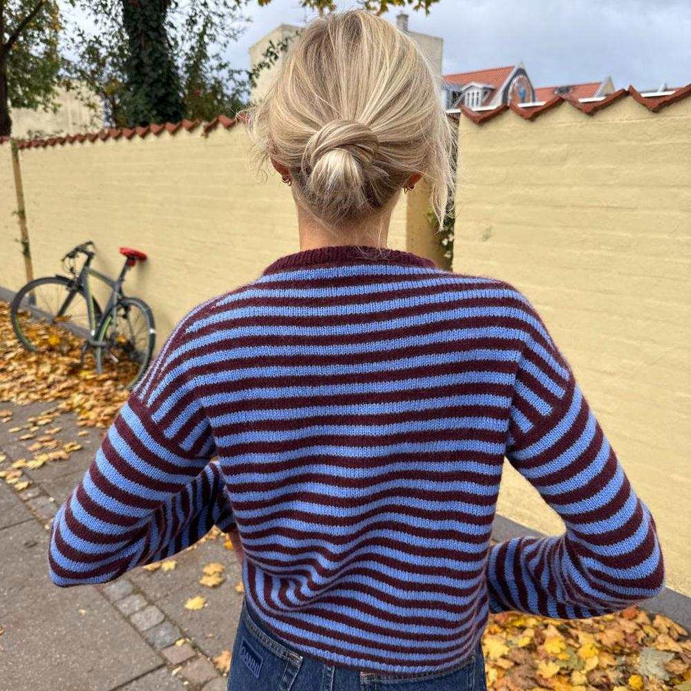 Olga Blouse Knitting Pattern - PetiteKnit-Needlecraft Patterns-PetiteKnit-Wild & Woolly Yarns