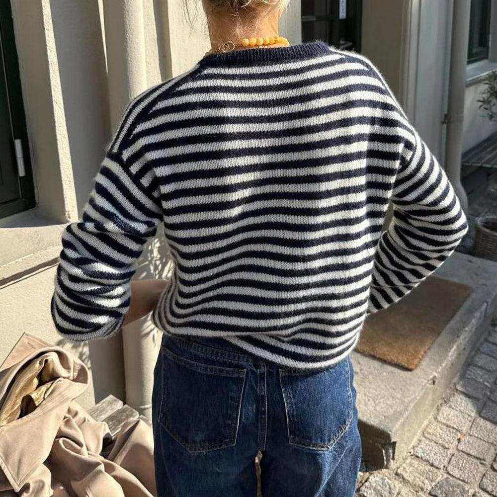 Olga Blouse Knitting Pattern - PetiteKnit-Needlecraft Patterns-PetiteKnit-Wild & Woolly Yarns