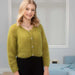 Oversized, Cropped Cardigan Knitting Pattern (N1584)-Needlecraft Patterns-Wentworth Distributors-Printed Pattern – Posted-Wild & Woolly Yarns