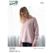 Oversized Sweater Knitting Pattern (N1541)-Needlecraft Patterns-Wentworth Distributors-Printed Pattern – Posted-Wild & Woolly Yarns