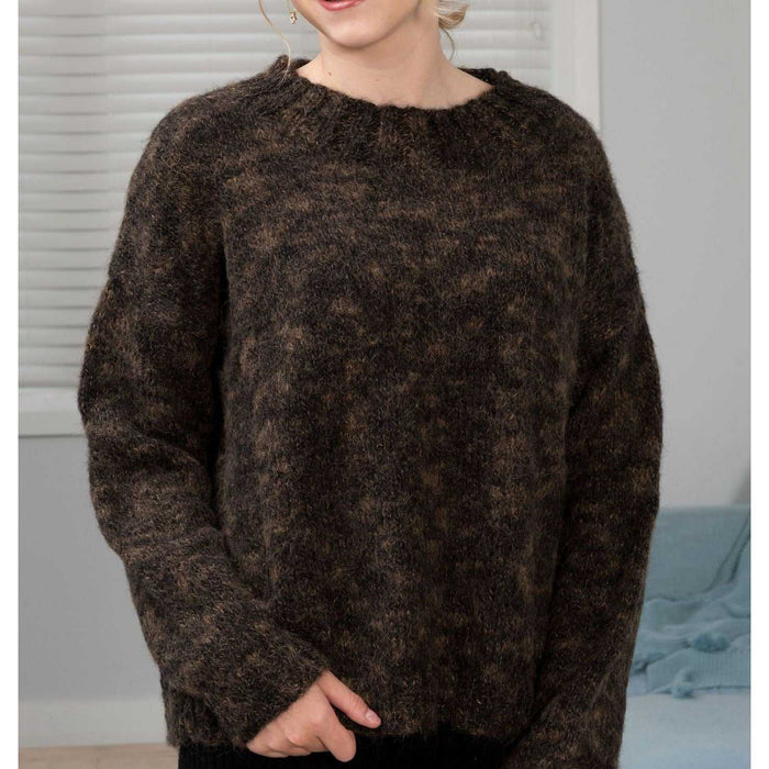 Oversized Sweater Knitting Pattern (N1597)-Pattern-Wild and Woolly Yarns