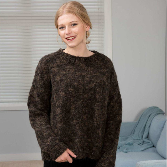 Oversized Sweater Knitting Pattern (N1597)-Pattern-Wild and Woolly Yarns