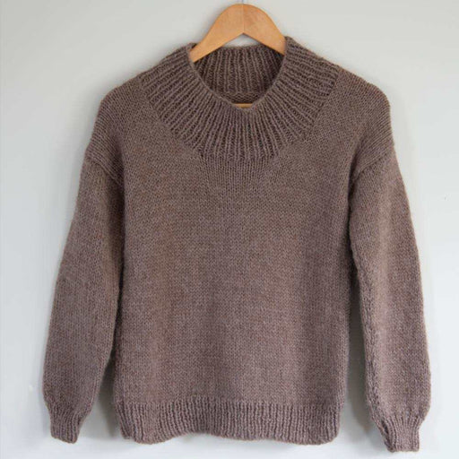 Oversized Sweater Knitting Pattern (N1744)-Needlecraft Patterns-Wentworth Distributors-Printed Pattern – Posted-Wild & Woolly Yarns