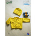 Owl Sweater & Hat Knitting Knitting Pattern (K435)-Needlecraft Patterns-Wentworth Distributors-Printed Pattern – Posted-Wild & Woolly Yarns