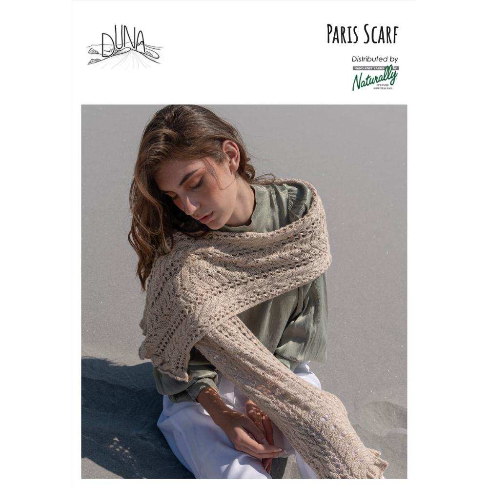 Paris Scarf Knitting Pattern-Needlecraft Patterns-Wentworth Distributors-Printed Pattern – Posted-Wild & Woolly Yarns