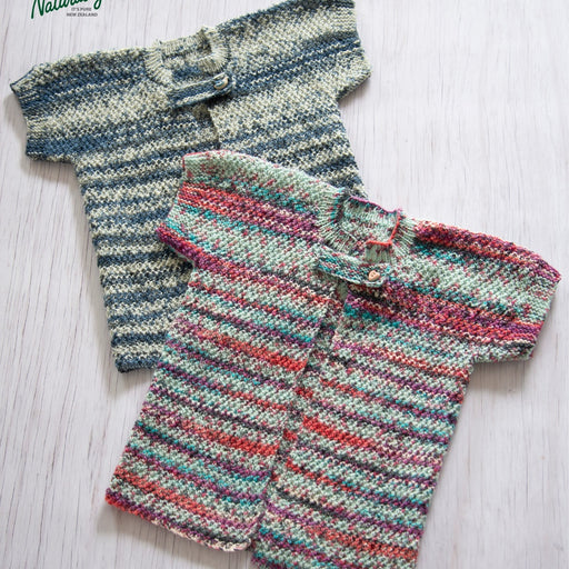 Patterned Baby & Toddler Vest Knitting Pattern (K3080)-Needlecraft Patterns-Wentworth Distributors-Printed-Wild & Woolly Yarns