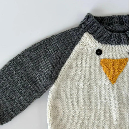 Penguin Jumper Knitting Pattern (103)-Needlecraft Patterns-Touch Yarns-Wild & Woolly Yarns