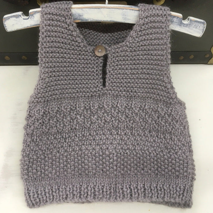 Phoenix Vest & Hat Knitting Pattern - 8Ply (BC96)-Pattern-Wild and Woolly Yarns