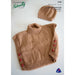 Poncho & Hat Knitting Pattern (K498)**-Needlecraft Patterns-Wentworth Distributors-Printed Pattern – Posted-Wild & Woolly Yarns