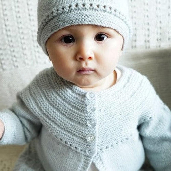 Princess Amelia Ann Cardi & Hat Knitting Pattern - 4Ply (BC86)-Needlecraft Patterns-Lisa F Design-Wild & Woolly Yarns