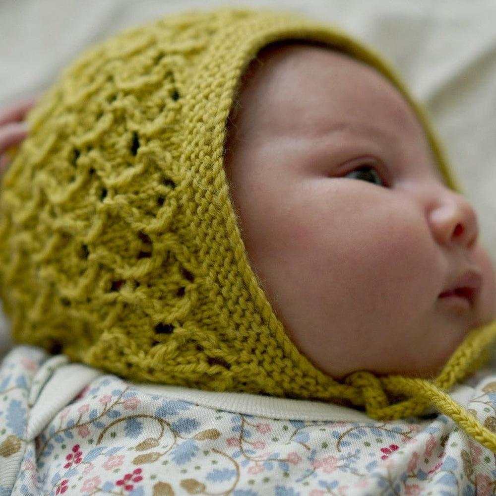 Princess Gabriella Bonnet & Booties Knitting Pattern - 4Ply (BC79)-Needlecraft Patterns-Lisa F Design-Wild & Woolly Yarns