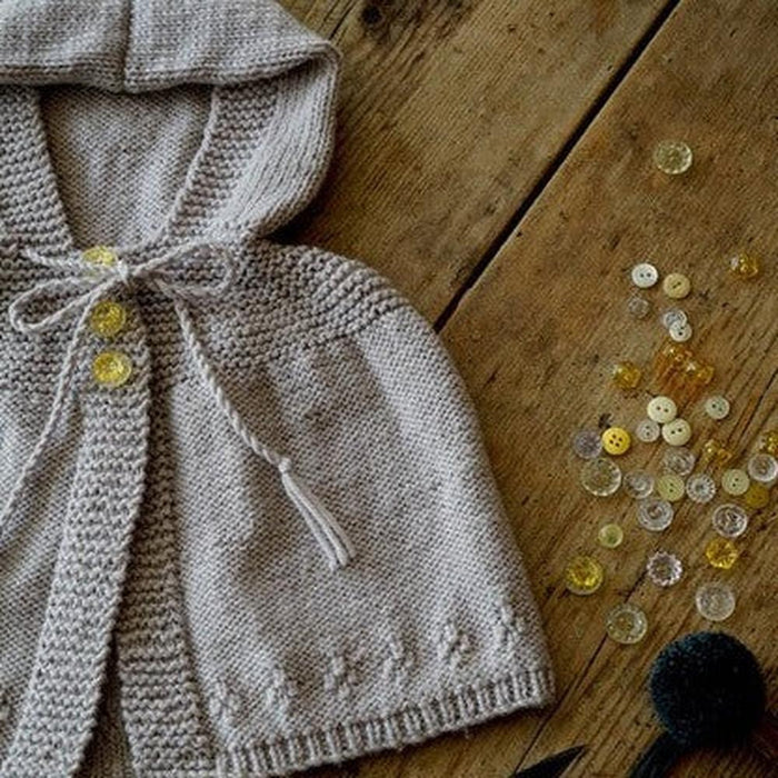 Princess Stephanie Cape Knitting Pattern - 8Ply (BC80)-Needlecraft Patterns-Lisa F Design-Wild & Woolly Yarns