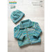 Raglan Cardigan & Hat Knitting Pattern (K426)-Needlecraft Patterns-Wentworth Distributors-Printed Pattern – Posted-Wild & Woolly Yarns