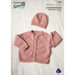 Raglan Cardigan & Hat Knitting Pattern (K515)-Needlecraft Patterns-Wentworth Distributors-Printed-Wild & Woolly Yarns