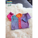 Rainbow Cardigan Knitting Pattern (K3000)-Needlecraft Patterns-Wentworth Distributors-Printed-Wild & Woolly Yarns