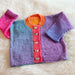 Rainbow Cardigan Knitting Pattern (K3000)-Needlecraft Patterns-Wentworth Distributors-Printed Pattern – Posted-Wild & Woolly Yarns
