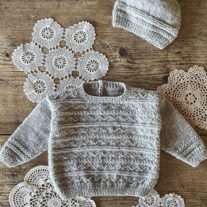 Raine Sweater and Hat Knitting Pattern (BC148)-Needlecraft Patterns-Lisa F Design-Wild & Woolly Yarns