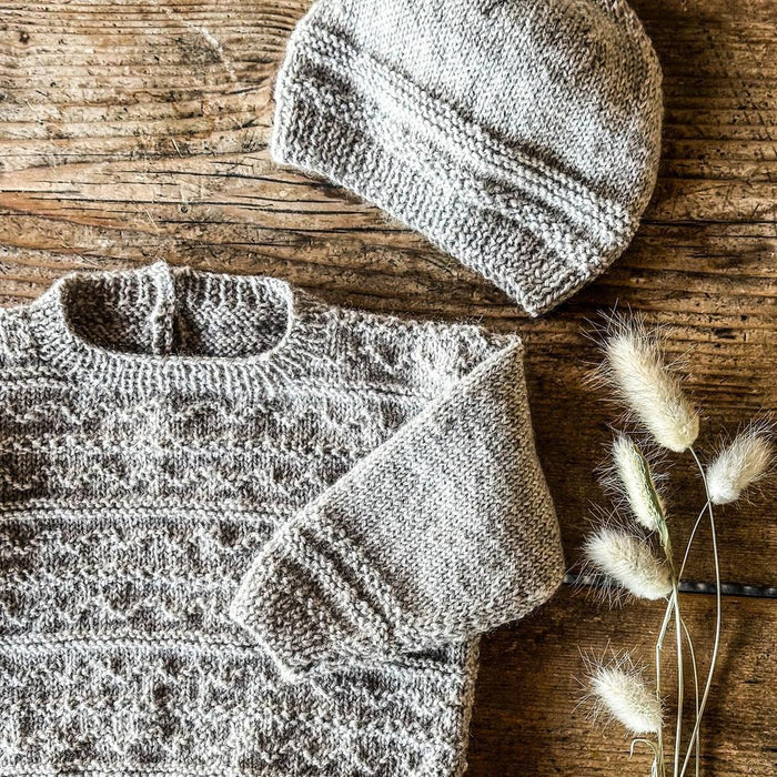 Raine Sweater and Hat Knitting Pattern (BC148)-Needlecraft Patterns-Lisa F Design-Wild & Woolly Yarns