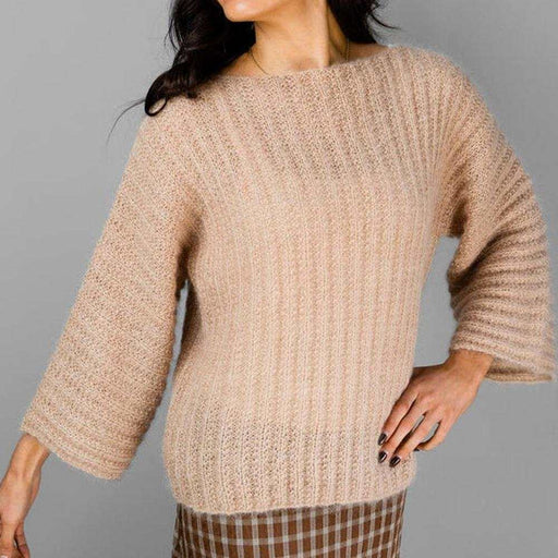 Rib Throw Over Top Knitting Pattern (AP1410)-Needlecraft Patterns-Alpaca Yarns-Printed Pattern – Posted-Wild & Woolly Yarns
