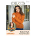 Ridged High Neck Sweater Knitting Pattern(CRU2403)-Needlecraft Patterns-Crucci-Printed-Wild & Woolly Yarns