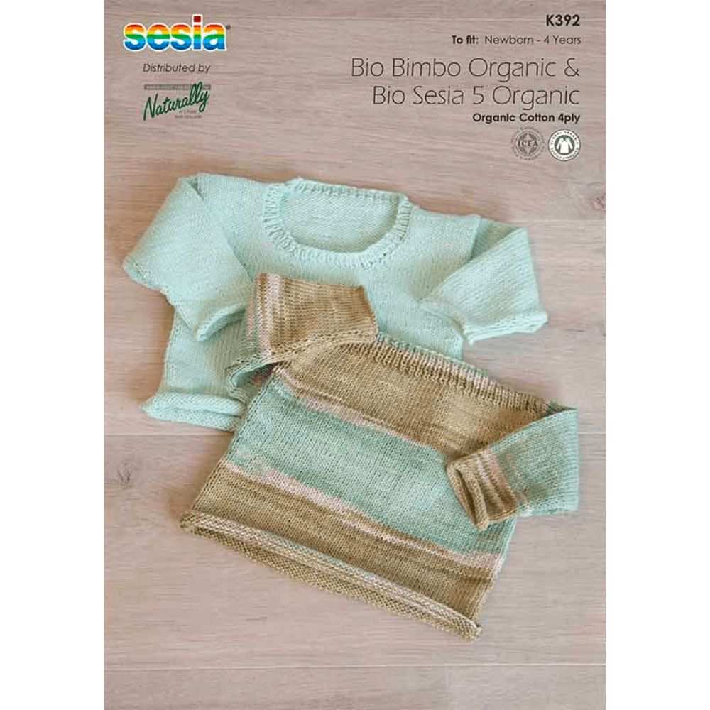 Rolled Edges Sweater Knitting Pattern (K392)-Needlecraft Patterns-Wentworth Distributors-Printed Pattern – Posted-Wild & Woolly Yarns