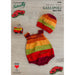 Romper & Hat Knitting Pattern (K378)-Pattern-Wild and Woolly Yarns