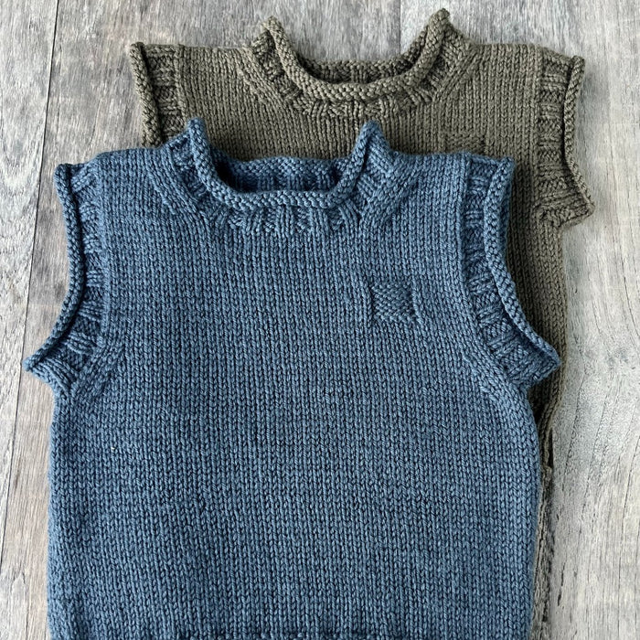 Rudy Rolled Edge Vest & Hat