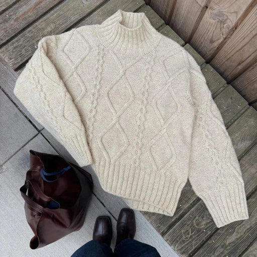 Saga Sweater Knitting Pattern - PetiteKnit-Needlecraft Patterns-PetiteKnit-Wild & Woolly Yarns