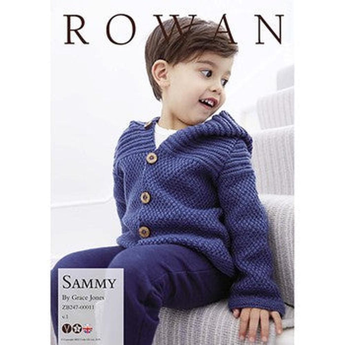 Sammy Hooded Jacket Knitting Pattern-Needlecraft Patterns-Trendy Trims-Wild & Woolly Yarns