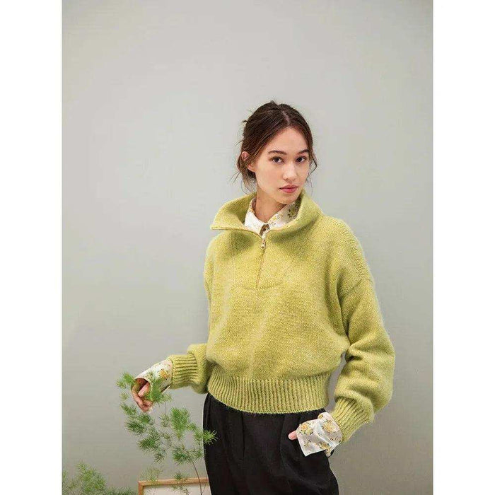 Sandnes Garn Collection 2202 Soft Knit for Women DIY Pattern Book-Needlecraft Patterns-The Ribbon Rose-Wild & Woolly Yarns