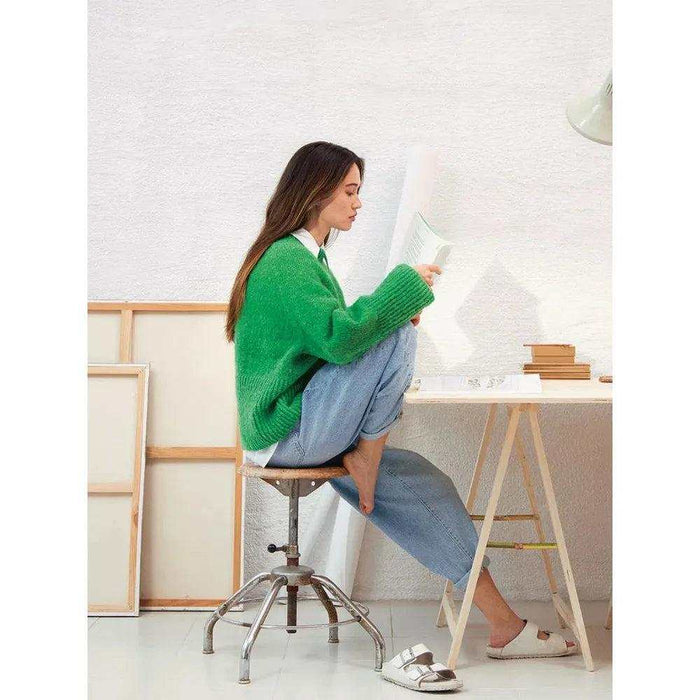 Sandnes Garn Collection 2202 Soft Knit for Women DIY Pattern Book-Needlecraft Patterns-The Ribbon Rose-Wild & Woolly Yarns