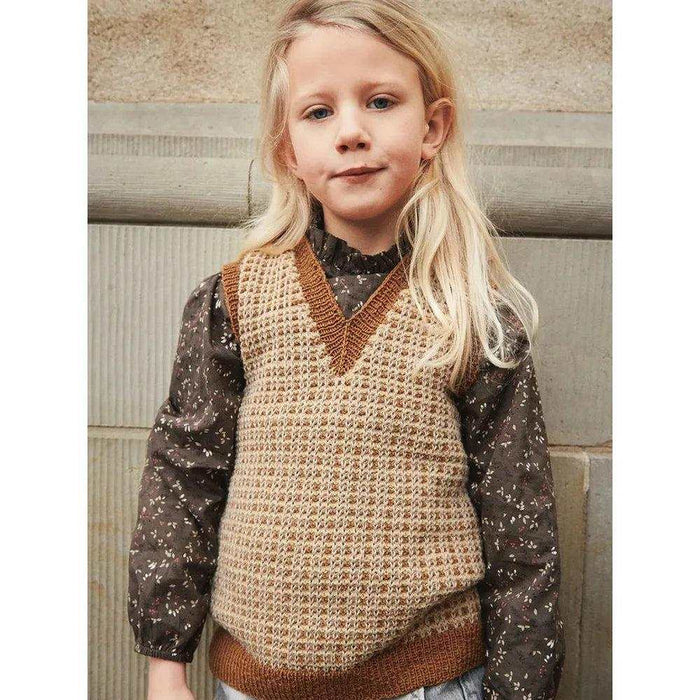 Sandnes Garn Collection 2203 – Soft Knit for Kids (Mykt Til Barn)-Needlecraft Patterns-The Ribbon Rose-Wild & Woolly Yarns