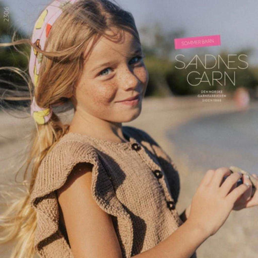 Sandnes Garn Collection 2306 - Summer Knits For Kids-Needlecraft Patterns-The Ribbon Rose-Wild & Woolly Yarns